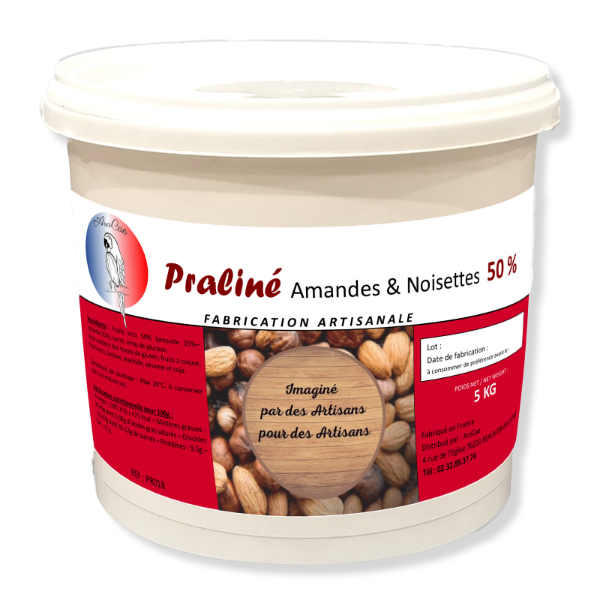 Praliné Amande Noisette 50% - 25 kg